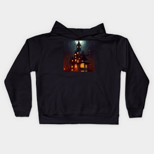 Haunted House Kids Hoodie